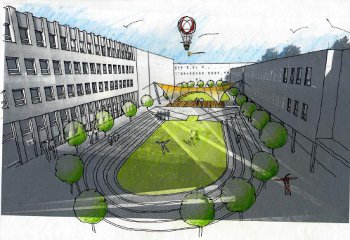 Amfiteatr budou moci využívat i další fakulty Univerzity Karlovy