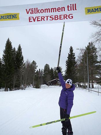 Evertsberg leží v polovině trasy legendárního Vasova běhu, kde letos Adéla Boudíková předvedla jeden z nejlepších výsledků své dosavadní sportovní kariéry