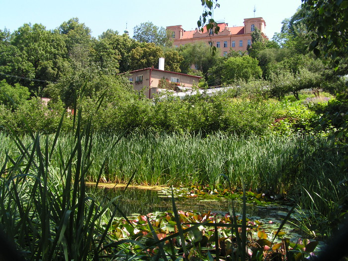 Brožek Genetic Garden with view of small lake