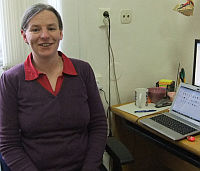 Mgr. Alena A. Fidlerová, Ph.D., z Ústavu českého jazyka a teorie komunikace FF UK
