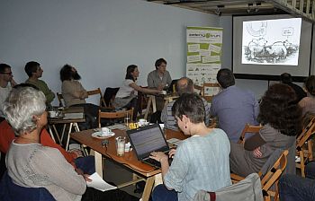 Jedno z uskutečněných setkání Science café (foto: Jana Dlouhá)
