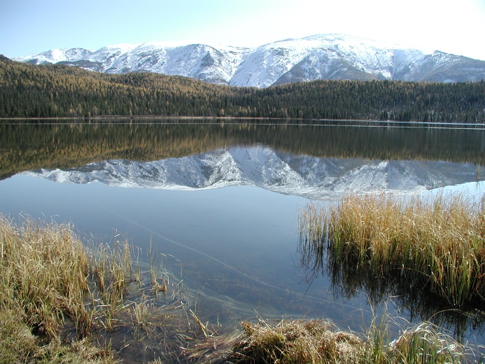 The wild landscape of the Altai Republic
