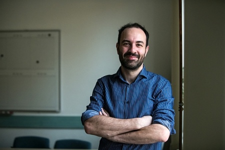 Charles University lecturer and researcher at the Centre for Security Policy Dr. Michal Smetana. Photo: René Volfík.